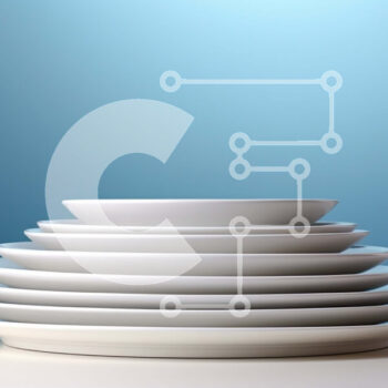 Intra Συλλεκτικό Ξύλινο Παζλ Plywood  4mm - Στοίβα από πιάτα σε ένα τραπέζι Σε Ξύλινο Κουτί - Διαστάσεις Puzzle: 10x10 cm – 25 κομμάτια - Image 1