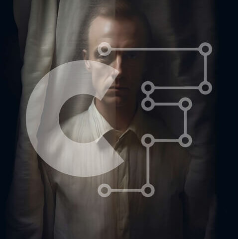 Intra Συλλεκτικό Ξύλινο Παζλ Plywood 4mm - Επαγγελματική φωτογραφία ενός άνδρα με λευκό πουκάμισο Σε Ξύλινο Κουτί - Διαστάσεις Puzzle: 10x10 cm – 25 κομμάτια - Image 1