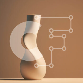 Intra Συλλεκτικό Ξύλινο Παζλ Plywood  4mm - Λευκό βάζο στο τραπέζι Σε Ξύλινο Κουτί - Διαστάσεις Puzzle: 10x10 cm – 25 κομμάτια - Image 1