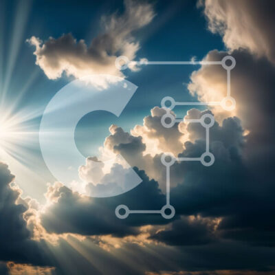 Intra Συλλεκτικό Ξύλινο Παζλ Plywood  4mm - Εκπληκτικό ηλιοβασίλεμα με σύννεφα στον ουρανό Σε Ξύλινο Κουτί - Διαστάσεις: 10x10 cm – 25 κομμάτια - Image 1