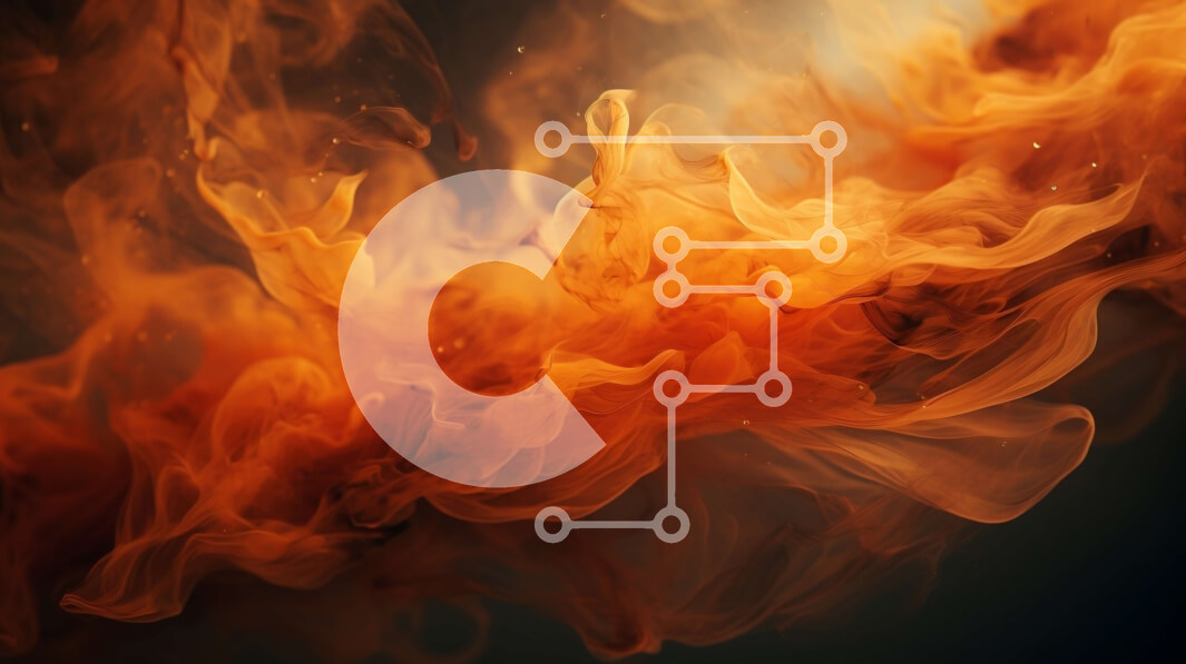 Intra Συλλεκτικό Ξύλινο Παζλ Plywood  4mm - Κοντινή όψη της Φωτιάς που καίει Σε Ξύλινο Κουτί - Διαστάσεις: 10x10 cm – 25 κομμάτια