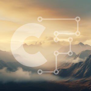 Intra Συλλεκτικό Ξύλινο Παζλ Plywood  4mm - Τοπίο οροσειράς με σύννεφα Σε Ξύλινο Κουτί - Διαστάσεις: 10x10 cm – 25 κομμάτια