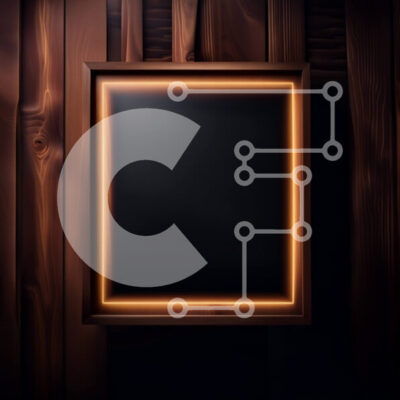 Intra Συλλεκτικό Ξύλινο Παζλ Plywood  4mm - Κομψός ξύλινος τοίχος με φωτεινή επιγραφή Σε Ξύλινο Κουτί - Διαστάσεις Puzzle: 10x10 cm – 25 κομμάτια - Image 1