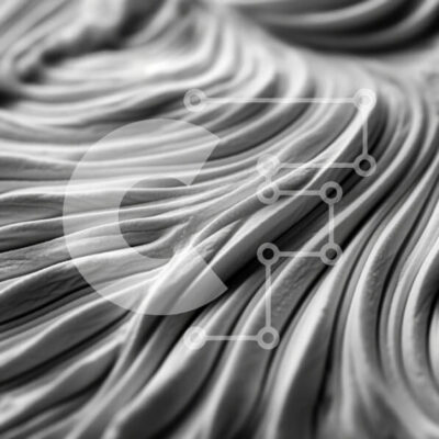 Intra Συλλεκτικό Ξύλινο Παζλ Plywood 4mm - Λευκή κυματιστή ουσία με φωτογραφία γκρο πλαν με κυματιστή υφή Σε Ξύλινο Κουτί - Διαστάσεις Puzzle: 10x10 cm – 25 κομμάτια - Image 1