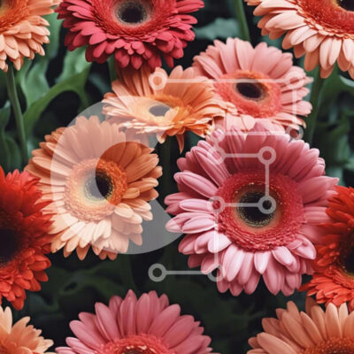 Intra Συλλεκτικό Ξύλινο Παζλ Plywood 4mm - Πολύχρωμη Μαργαρίτα λουλουδιών Σε Ξύλινο Κουτί - Διαστάσεις: 10x10 cm – 25 κομμάτια - Image 1