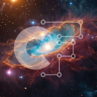 Intra Συλλεκτικό Ξύλινο Παζλ Plywood  4mm - Σπειροειδής νεφέλωμα στον Αστερισμό του Σκορπιού Σε Ξύλινο Κουτί - Διαστάσεις Puzzle: 10x10 cm – 25 κομμάτια - Image 1