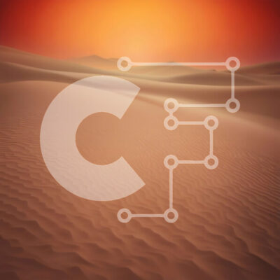 Intra Συλλεκτικό Ξύλινο Παζλ Plywood  4mm - Έρημο τοπίο με αμμόλοφους και καταγάλανο ουρανό Σε Ξύλινο Κουτί - Διαστάσεις: 10x10 cm – 25 κομμάτια - Image 1