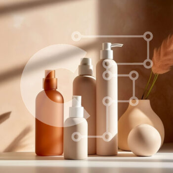 Intra Συλλεκτικό Ξύλινο Παζλ Plywood  4mm - Προϊόντα ομορφιάς σε ράφι με φυσικό φωτισμό και διακοσμητικό φτερό Σε Ξύλινο Κουτί - Διαστάσεις Puzzle: 10x10 cm – 25 κομμάτια - Image 1