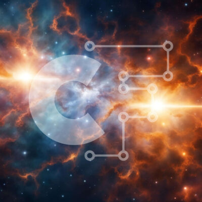 Intra Συλλεκτικό Ξύλινο Παζλ Plywood  4mm - Έναστρος ουρανός με φωτεινά αστέρια και νεφελώματα Σε Ξύλινο Κουτί - Διαστάσεις Puzzle: 10x10 cm – 25 κομμάτια - Image 1