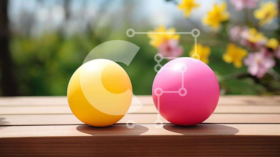 Intra Συλλεκτικό Ξύλινο Παζλ Plywood  4mm - Πολύχρωμα Πασχαλινά αυγά σε ξύλινο τραπέζι με λουλούδια Σε Ξύλινο Κουτί - Διαστάσεις: 10x10 cm – 25 κομμάτια