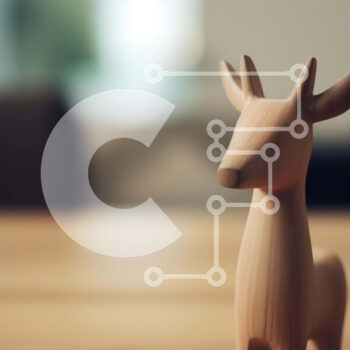 Intra Συλλεκτικό Ξύλινο Παζλ Plywood  4mm - Vintage ξύλινο ειδώλιο ελαφιού σε δρύινο τραπέζι Σε Ξύλινο Κουτί - Διαστάσεις: 10x10 cm – 25 κομμάτια - Image 1