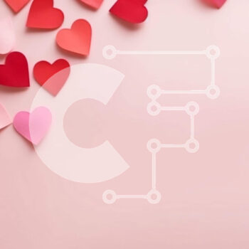 Intra Συλλεκτικό Ξύλινο Παζλ Plywood  4mm - Ροζ και κόκκινες καρδιές που επιπλέουν στον αέρα Σε Ξύλινο Κουτί - Διαστάσεις Puzzle: 10x10 cm – 25 κομμάτια - Image 1