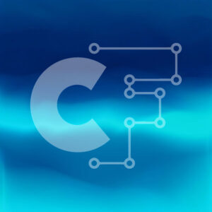 Intra Συλλεκτικό Ξύλινο Παζλ Plywood  4mm - Εκπληκτικό μπλε και λευκό αφηρημένο έργο τέχνης με κυματιστές γραμμές και σχήματα Σε Ξύλινο Κουτί - Διαστάσεις Puzzle: 10x10 cm – 25 κομμάτια