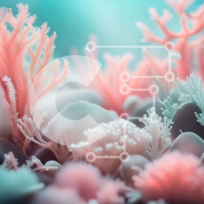 Intra Συλλεκτικό Ξύλινο Παζλ Plywood  4mm - Ζωντανή εικόνα πολύχρωμων κοραλλιογενών υφάλων σε υποβρύχιο περιβάλλον Σε Ξύλινο Κουτί - Διαστάσεις: 10x10 cm – 25 κομμάτια - Image 1