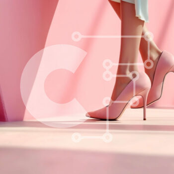 Intra Συλλεκτικό Ξύλινο Παζλ Plywood  4mm - Ροζ ψηλοτάκουνα και ροζ τοίχος: Ένα τέλειο ταίρι Σε Ξύλινο Κουτί - Διαστάσεις Puzzle: 10x10 cm – 25 κομμάτια - Image 1