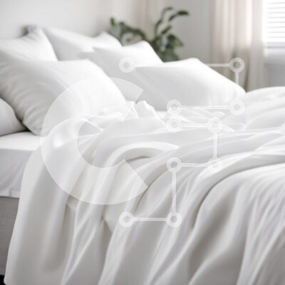 Intra Συλλεκτικό Ξύλινο Παζλ Plywood  4mm - Γαλήνιο Λευκό Υπνοδωμάτιο με Καθαρή και Κομψή αισθητική Σε Ξύλινο Κουτί - Διαστάσεις Puzzle: 10x10 cm – 25 κομμάτια - Image 1