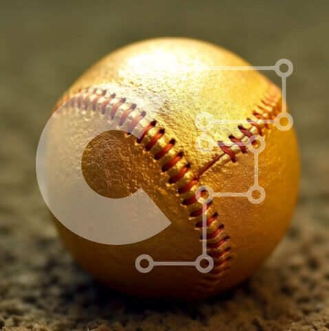 Intra Συλλεκτικό Ξύλινο Παζλ Plywood  4mm - Μπέιζμπολ σε ένα χωμάτινο γήπεδο - Φωτογραφία Αρχείου Αθλητισμού και αναψυχής Σε Ξύλινο Κουτί - Διαστάσεις Puzzle: 10x10 cm – 25 κομμάτια - Image 1