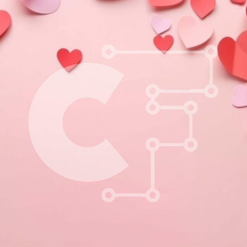 Intra Συλλεκτικό Ξύλινο Παζλ Plywood  4mm - Ροζ και κόκκινη καρδιά φόντο για την ημέρα του Αγίου Βαλεντίνου Σε Ξύλινο Κουτί - Διαστάσεις Puzzle: 10x10 cm – 25 κομμάτια - Image 1