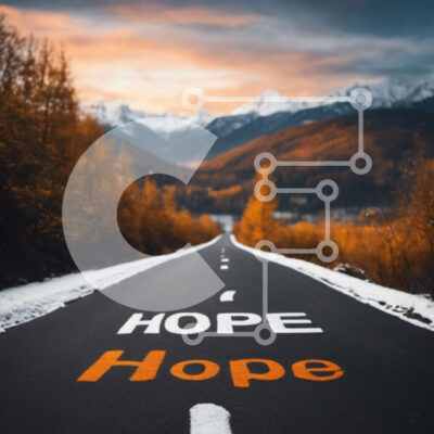 Intra Συλλεκτικό Ξύλινο Παζλ Plywood  4mm - Ο δρόμος της ελπίδας στο χιονισμένο τοπίο Σε Ξύλινο Κουτί - Διαστάσεις Puzzle: 10x10 cm – 25 κομμάτια - Image 1