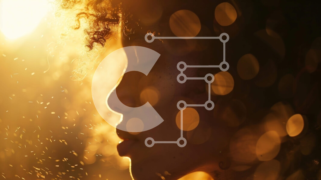 Intra Συλλεκτικό Ξύλινο Παζλ Plywood  4mm - Γυναίκα που αντιμετωπίζει το φως του ήλιου Σε Ξύλινο Κουτί - Διαστάσεις Puzzle: 10x10 cm – 25 κομμάτια