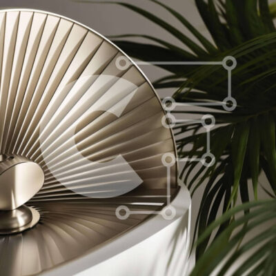 Intra Συλλεκτικό Ξύλινο Παζλ Plywood  4mm - Διακοσμητικό χρυσό αντικείμενο σε λευκό βάθρο με φόντο φοίνικα Σε Ξύλινο Κουτί - Διαστάσεις: 10x10 cm – 25 κομμάτια - Image 1