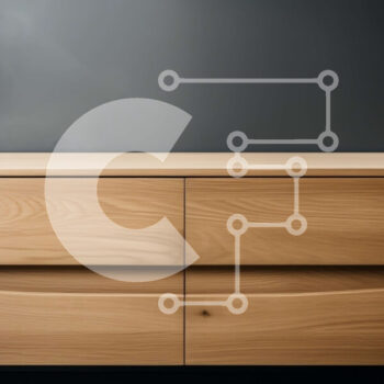 Intra Συλλεκτικό Ξύλινο Παζλ Plywood  4mm - Μοντέρνα Ξύλινη συρταριέρα με τρία συρτάρια Σε Ξύλινο Κουτί - Διαστάσεις Puzzle: 10x10 cm – 25 κομμάτια - Image 1