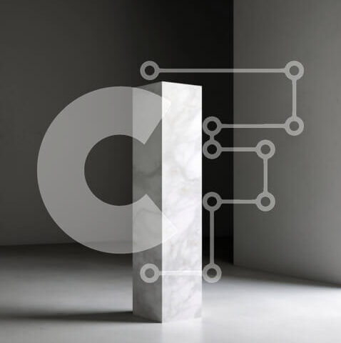 Intra Συλλεκτικό Ξύλινο Παζλ Plywood  4mm - Κομψή λευκή μαρμάρινη στήλη σε μινιμαλιστικό δωμάτιο Σε Ξύλινο Κουτί - Διαστάσεις Puzzle: 10x10 cm – 25 κομμάτια - Image 1