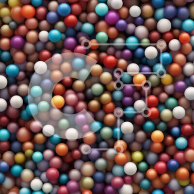 Intra Συλλεκτικό Ξύλινο Παζλ Plywood 4mm - Ζωντανή εικόνα με πολύχρωμες μπάλες σε καθαρό λευκό φόντο Σε Ξύλινο Κουτί - Διαστάσεις: 10x10 cm – 25 κομμάτια - Image 1