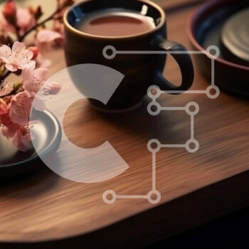 Intra Συλλεκτικό Ξύλινο Παζλ Plywood  4mm - Ξύλινος δίσκος με κούπα καφέ και τσαγιέρα στο περβάζι Σε Ξύλινο Κουτί - Διαστάσεις Puzzle: 10x10 cm – 25 κομμάτια - Image 1