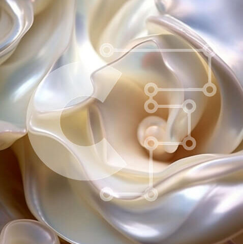 Intra Συλλεκτικό Ξύλινο Παζλ Plywood  4mm - Όμορφη κοντινή φωτογραφία ενός λευκού λουλουδιού με πέταλα που κατσαρώνουν Σε Ξύλινο Κουτί - Διαστάσεις: 10x10 cm – 25 κομμάτια - Image 1