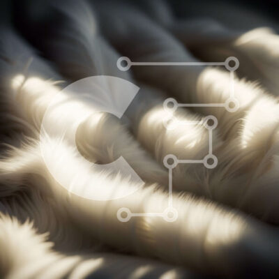 Intra Συλλεκτικό Ξύλινο Παζλ Plywood  4mm - Όμορφη κινηματογράφηση σε πρώτο πλάνο ενός λευκού φτερού με το φως του ήλιου Σε Ξύλινο Κουτί - Διαστάσεις: 10x10 cm – 25 κομμάτια - Image 1