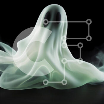 Intra Συλλεκτικό Ξύλινο Παζλ Plywood  4mm - Μυστηριώδες ειδώλιο φαντασμάτων σε μαύρο τραπέζι Σε Ξύλινο Κουτί - Διαστάσεις Puzzle: 10x10 cm – 25 κομμάτια - Image 1