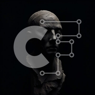 Intra Συλλεκτικό Ξύλινο Παζλ Plywood 4mm - Λεπτομερές γλυπτό ενός σοβαρού άνδρα με κοστούμι και γραβάτα Σε Ξύλινο Κουτί - Διαστάσεις Puzzle: 10x10 cm – 25 κομμάτια - Image 1