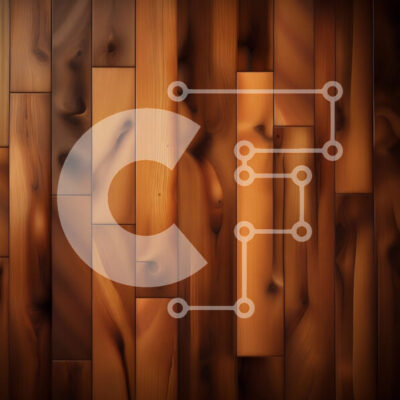 Intra Συλλεκτικό Ξύλινο Παζλ Plywood 4mm - Όμορφη κινηματογράφηση σε πρώτο πλάνο ενός ξύλινου δαπέδου με ορατούς κόκκους Σε Ξύλινο Κουτί - Διαστάσεις Puzzle: 10x10 cm – 25 κομμάτια - Image 1