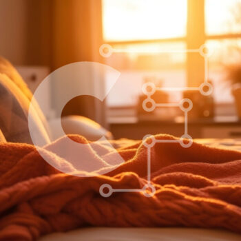 Intra Συλλεκτικό Ξύλινο Παζλ Plywood  4mm - Άνετο υπνοδωμάτιο με άνετο κρεβάτι και φως του ήλιου Σε Ξύλινο Κουτί - Διαστάσεις Puzzle: 10x10 cm – 25 κομμάτια - Image 1