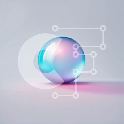 Intra Συλλεκτικό Ξύλινο Παζλ Plywood  4mm - Δονούμενη γυάλινη μπάλα σε διακριτικό γκρι φόντο Σε Ξύλινο Κουτί - Διαστάσεις: 10x10 cm – 25 κομμάτια - Image 1