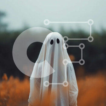 Intra Συλλεκτικό Ξύλινο Παζλ Plywood  4mm - Μυστηριώδες φάντασμα σε ανοιχτό πεδίο Σε Ξύλινο Κουτί - Διαστάσεις Puzzle: 10x10 cm – 25 κομμάτια - Image 1