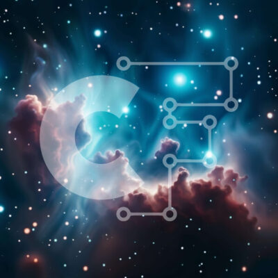 Intra Συλλεκτικό Ξύλινο Παζλ Plywood  4mm - Εκπληκτική εικόνα ενός νεφελώματος στο διάστημα Σε Ξύλινο Κουτί - Διαστάσεις Puzzle: 10x10 cm – 25 κομμάτια - Image 1