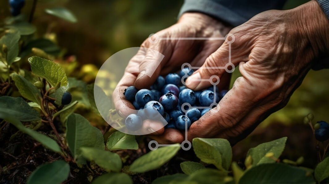 Intra Συλλεκτικό Ξύλινο Παζλ Plywood  4mm - Ηλικιωμένο άτομο που κρατά τα βακκίνια στα χέρια τους Σε Ξύλινο Κουτί - Διαστάσεις Puzzle: 10x10 cm – 25 κομμάτια