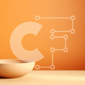 Intra Συλλεκτικό Ξύλινο Παζλ Plywood  4mm - Λευκό κεραμικό μπολ στο ξύλινο τραπέζι μπροστά από τον πορτοκαλί τοίχο Σε Ξύλινο Κουτί - Διαστάσεις Puzzle: 10x10 cm – 25 κομμάτια - Image 1