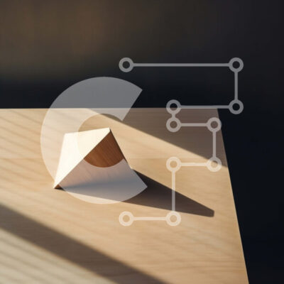 Intra Συλλεκτικό Ξύλινο Παζλ Plywood 4mm - Ξύλινη πυραμίδα στο τραπέζι Σε Ξύλινο Κουτί - Διαστάσεις: 10x10 cm – 25 κομμάτια - Image 1