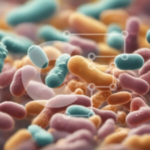 Intra Συλλεκτικό Ξύλινο Παζλ Plywood  4mm - Ομάδα βακτηρίων σε υγρό περιβάλλον Σε Ξύλινο Κουτί - Διαστάσεις Puzzle: 10x10 cm – 25 κομμάτια