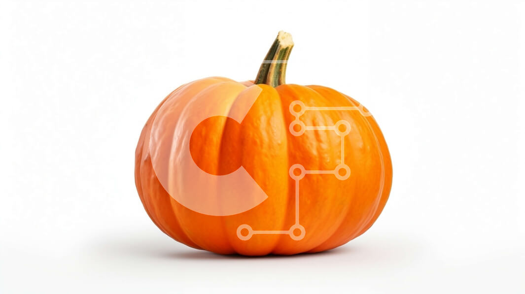 Intra Συλλεκτικό Ξύλινο Παζλ Plywood  4mm - Εικόνα κολοκύθας Σε Ξύλινο Κουτί - Διαστάσεις: 10x10 cm – 25 κομμάτια