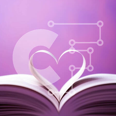 Intra Συλλεκτικό Ξύλινο Παζλ Plywood  4mm - Ανοίξτε το βιβλίο με χάρτινο κόψιμο σε σχήμα καρδιάς Σε Ξύλινο Κουτί - Διαστάσεις: 10x10 cm – 25 κομμάτια - Image 1