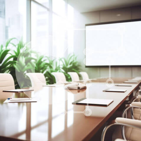 Intra Συλλεκτικό Ξύλινο Παζλ Plywood  4mm - Ρύθμιση τραπεζιού συνεδριάσεων στο γραφείο ή στην αίθουσα συσκέψεων Σε Ξύλινο Κουτί - Διαστάσεις Puzzle: 10x10 cm – 25 κομμάτια - Image 1