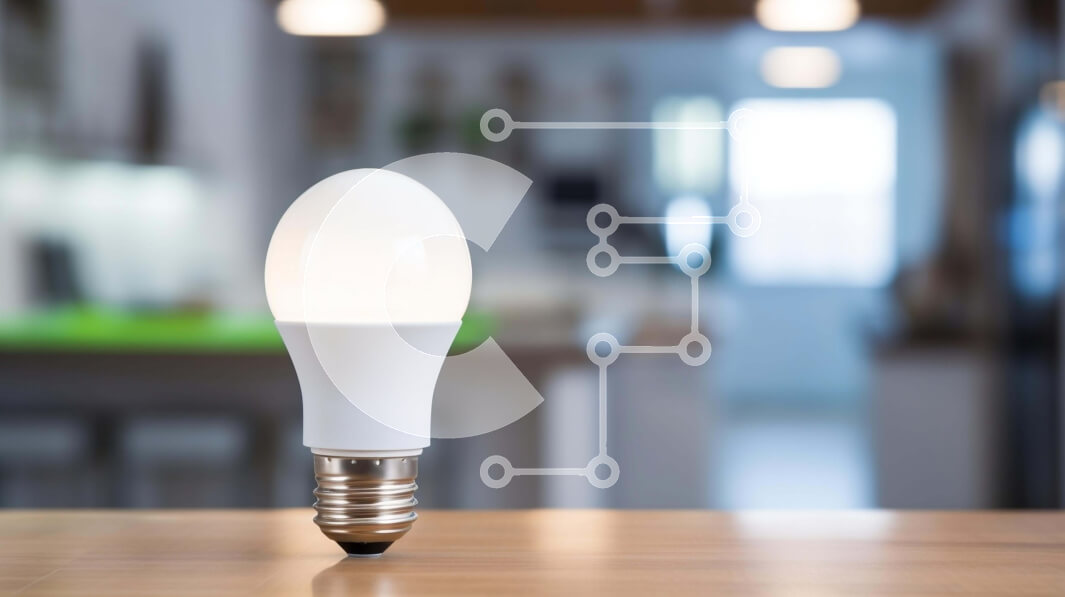 Intra Συλλεκτικό Ξύλινο Παζλ Plywood  4mm - Ενιαία λάμπα σε ξύλινο τραπέζι στην κουζίνα Σε Ξύλινο Κουτί - Διαστάσεις Puzzle: 10x10 cm – 25 κομμάτια