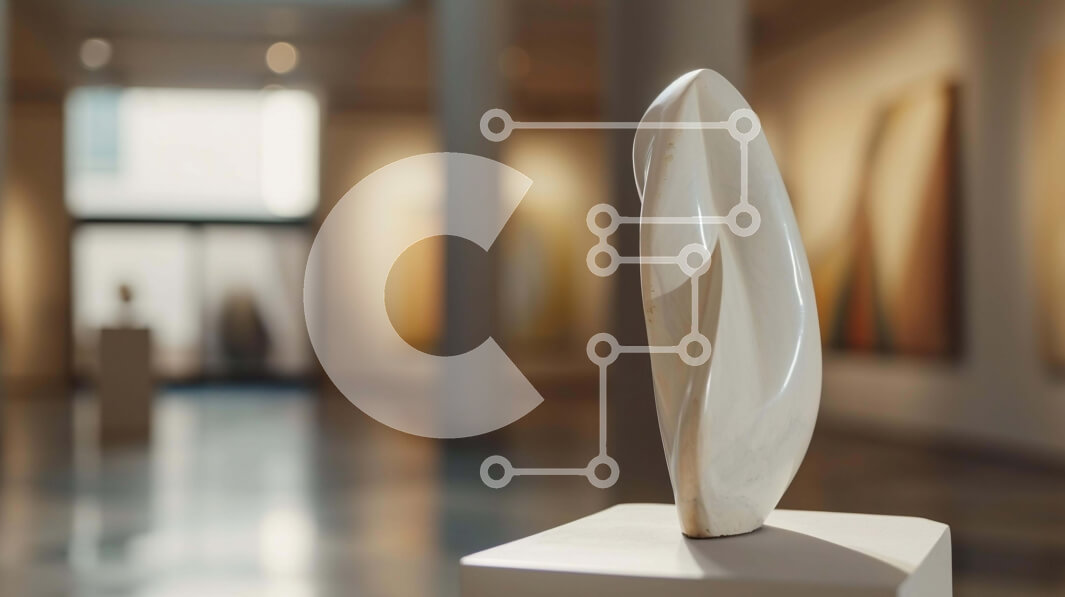 Intra Συλλεκτικό Ξύλινο Παζλ Plywood  4mm - Λευκό Γλυπτό στην Πινακοθήκη με διαδραστικούς πίνακες και ράφια Σε Ξύλινο Κουτί - Διαστάσεις Puzzle: 10x10 cm – 25 κομμάτια