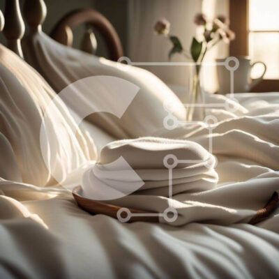 Intra Συλλεκτικό Ξύλινο Παζλ Plywood  4mm - Άνετο υπνοδωμάτιο με όμορφη φλοράλ διακόσμηση Σε Ξύλινο Κουτί - Διαστάσεις Puzzle: 10x10 cm – 25 κομμάτια - Image 1