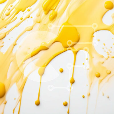 Intra Συλλεκτικό Ξύλινο Παζλ Plywood  4mm - Ζωντανή κινηματογράφηση σε πρώτο πλάνο με κίτρινο υγρό που χύνεται και στάζει Σε Ξύλινο Κουτί - Διαστάσεις Puzzle: 10x10 cm – 25 κομμάτια - Image 1