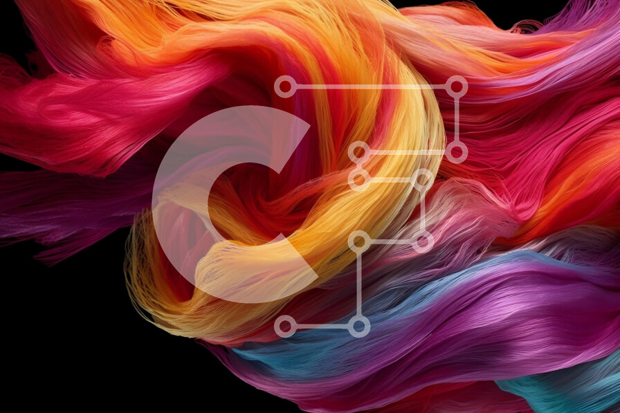 Intra Συλλεκτικό Ξύλινο Παζλ Plywood  4mm - Ζωντανή και εντυπωσιακή κινηματογράφηση σε πρώτο πλάνο μιας πολύχρωμης αφηρημένης ζωγραφικής Σε Ξύλινο Κουτί - Διαστάσεις Puzzle: 10x10 cm – 25 κομμάτια